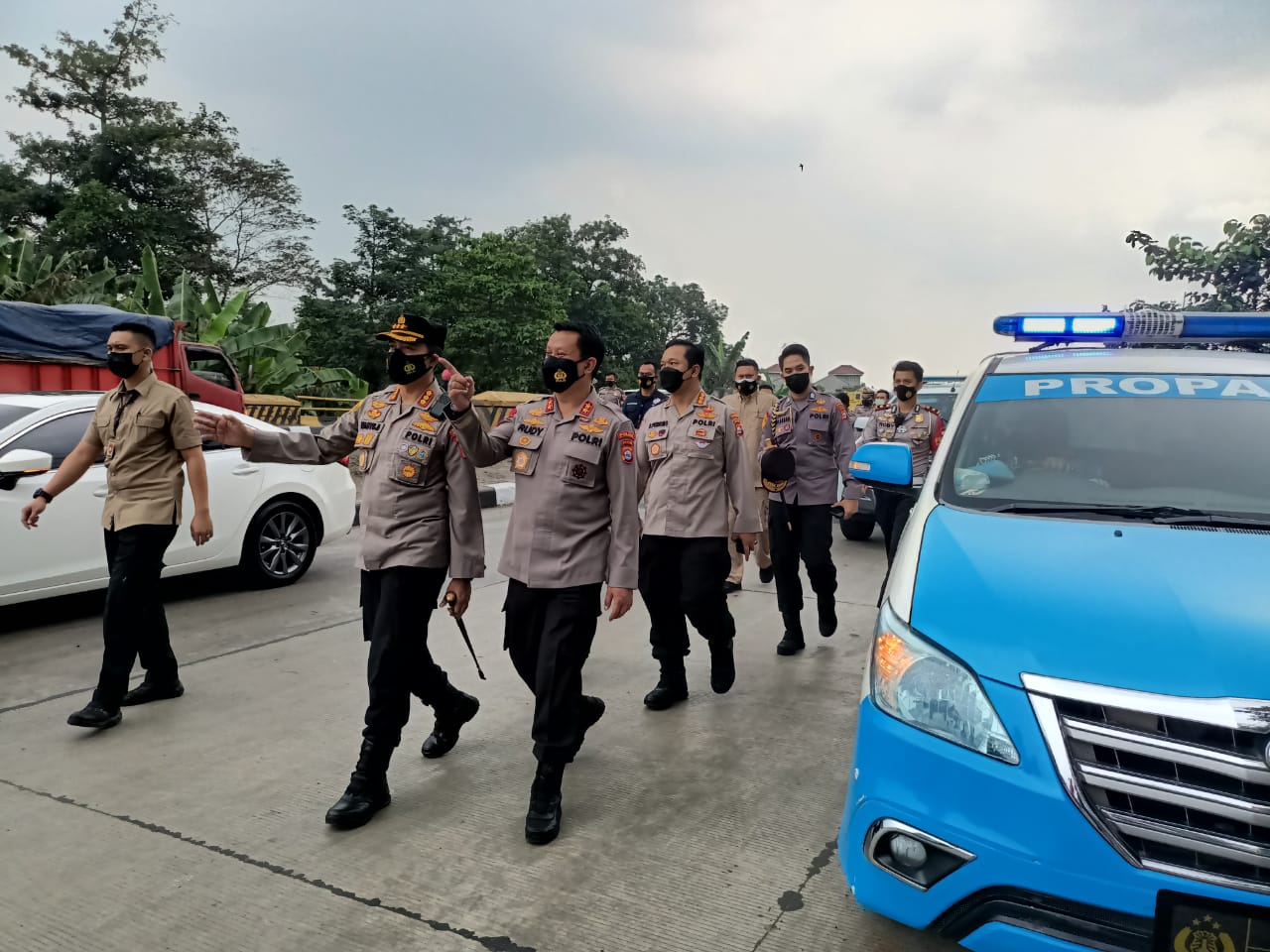 Sekitar 4.276 personel diturunkan di wilayah Jakarta dan sekitarnya