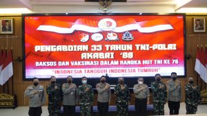 Kapolda Bali hadiri Baksos Pengabdian 33 tahun TNI Polri Akabri 89