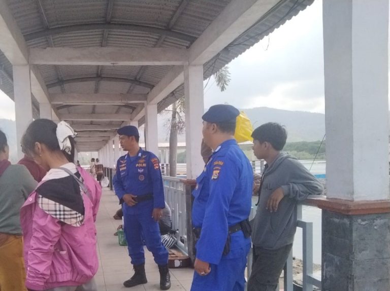 Polres Lombok Barat Gencarkan Patroli di Pelabuhan Lembar