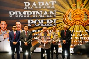 Rapim Polri : Kapolri Tekankan Bahwa Persatuan-Kesatuan Adalah Modal Utama Wujudkan Indonesia Emas 2045
