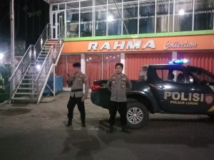 Anggota Polsek Lekok Patroli Malam untuk Antisipasi Gangguan Kamtibmas Menjelang Sahur