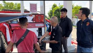 Antisipasi Praktik Curang Penjualan BBM, Unit Tipidter Polres Pohuwato Cek Sejumlah SPBU di Kabupaten Pohuwato