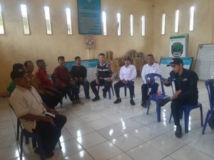 Polsek Tanah Abang Gelar Jumat Curhat di Desa Tanjung Dalam, Dengarkan Keluhan Dari Masyarakat