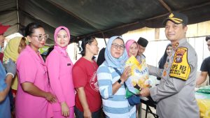 Ramadan Berkah 12 Hari, AKBP Yasir "Banjiri" Paluta Ribuan Paket Sembako Murah