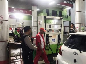 Patroli SPBU Jelang Lebaran: polres Magetan Pastikan Ketersediaan BBM dan Keamanan