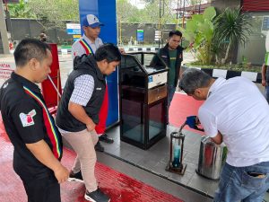 Sat Reskrim Polres Banjarnegara Cek SPBU Cegah Kecurangan Pengisian BBM Jelang Mudik Lebaran