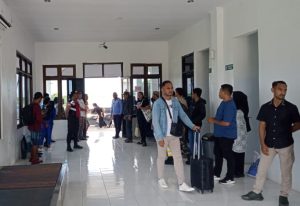 Polres MBD Tingkatkan Pengamanan di Bandara Guna Antisipasi Gangguan Kamtibmas