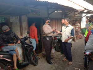 Jaga Kondusifitas Selama Ramadhan, Polsek Kesamben Laksanakan Patroli Pasar