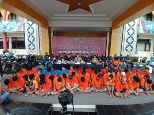 Operasi Pekat I Musi Berhasil Amankan Tiga Pelaku Pengeroyokan di Palembang