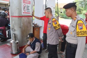 Polres Pasuruan Kota Antisipasi Kecurangan SPBU dan Pengecekan Ketersediaan Bahan Bakar Jelang Mudik Lebaran 1445 H