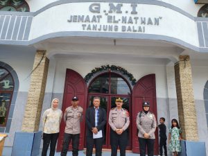 Kegiatan Ibadah Jumat Agung dan perayaan Paskah Tahun 2024, Polres Tanjung Balai Melaksanakan Monitoring dan Pengamanan
