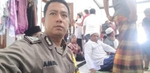 Bhabinkamtibmas Polsek Padang Bolak Berjamaah di Mesjid Raya Desa Pamuntaran, Masyarakat Ikut Memakmurkan Mesjid