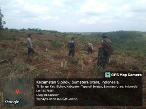 Pengamanan RKT 2024 dan Pembersihan Lahan oleh PT. TPL di Sipirok: Kerjasama Polri-TNI dan Komitmen Lingkungan