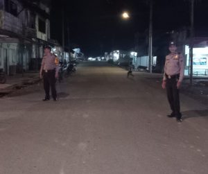 Apel Malam Personil Pos Pam Simpang Portibi Dalam Rangka Operasi "Ketupat Toba - 2024"