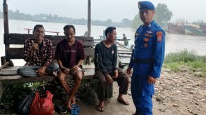 Wujudkan Kondusifitas situasi di Perairan, Sat Polairud Polres Tanjung Balai Himbau Warga Nelayan Agar Selalu Rukun