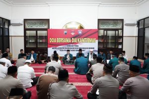 Polrestabes Semarang Gelar Doa Bersama Jelang Pilkada dan Pilwakot Kota Semarang