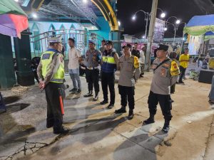 Amankan Lomba Bedug Sahur, Personel Polsek Sungai Pinang Pastikan Kegiatan Masyarakat Saat Ramadan Berjalan Lancar