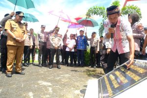 Kapolres Gowa Dampingi Kapolda Sulsel Dalam Peresmian Revitalisasi Makam Arung Palakka dan Makam Karaeng Pattingaloang