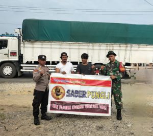 Sosialisasi Saber Pungli, Sinergitas TNI-POLRI Cegah Pungli di Pangkalan Lesung