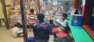 Inovasi Satpolairud Polres Teluk Bintuni Hadir Dalam Literasi Pendidikan dan Peduli Lingkungan.