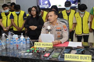 Polrestabes Surabaya Amankan 11 Orang Jalan Kunti Diduga Pemain Narkoba