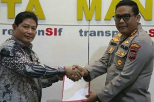 Polresta Manado dan Pemkab Minahasa Tandatangani Perjanjian Hibah Daerah Peningkatan Keamanan