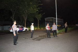 Polres Bangkalan Lakukan Patroli Antisipasi Balap Liar Pasca Lebaran Ketupat