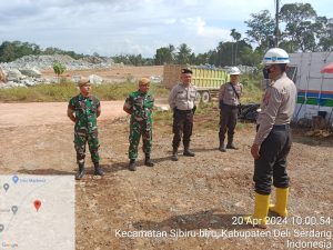 Demi Percepatan Penyelesaian Bendungan Lau Simeme, TNI/Polri Lakukan Pengamanan