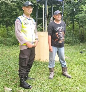 Bhabinkamtibmas Polsek Tanjung Batu, Terus Rutin Laksanakan Giat Sambang Desa