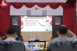 Selain Arahan Tentang Tugas Kedepan Kapolres Siak AKBP Asep Sujarwadi Sampaikan Pesan yang Menjadi Atensi Kapolda Riau