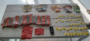 Ilegal Menjual Obat Sediaan Farmasi  ; Warga Tanjung Seloka Kotabaru Ditangkap Polisi
