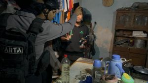 Tujuh Warga Diamankan Tim Sparta Kedapatan Sedang Pesta Miras di Pajang