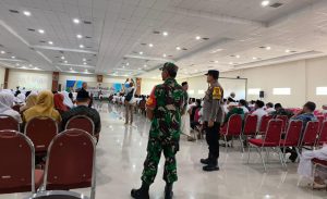 Pak Bhabin Monitoring Kondusifitas Pembukaan Bimbingan Manasik Haji di Malang