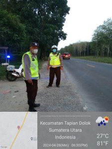 Patroli Sore Hari Polsek Serbalawan Berhasil Jaga Kondusivitas Wilayah dari Balap Liar dan Knalpot Blong