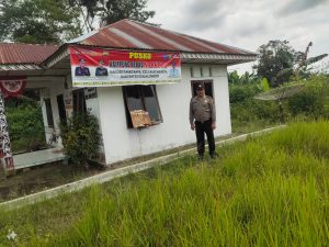 Polsek Raya Gencarkan Patroli Dialogis di Kampung Bebas Narkoba Nagori Dame Raya