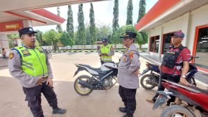 Patroli Situasi Kamtibmas Polsek Pampangan: Tertib dan Aman di SPBU