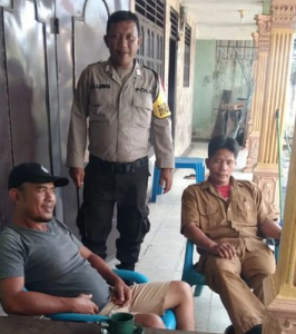 Bripka Sp. Lubis Patroli dan Himbau Warga Jauhi Narkoba di Kelurahan Tobat