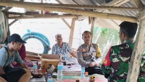 TNI-Polri Bersinergi Jaga Keamanan Desa Jagaraga Indah, Warga Diminta Aktifkan Poskamling