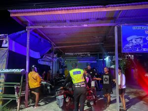 Polres PPU Gencar Lakukan Patroli Dialogis Malam Hari Antisipasi Balap Liar di Kabupaten PPU