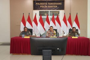 Kapolresta Tangerang Pimpin Rapat Lintas Sektoral Terkait Pengamanan Acara Pengajian Haul