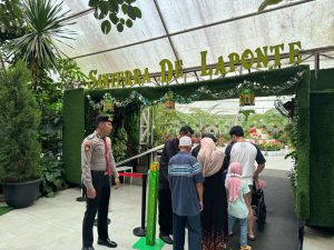 Personel Pam Obvit Sat Samapta Polres Batu Tingkatkan Patroli Wisata Guna Jaga Kamtibmas