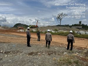 TNI-POLRI Pastikan Pembangunan Proyek Strategis Nasional Bendungan Lau Simeme Aman Terkendali