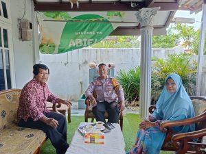 Aiptu Sutantoro Bhabinkamtibmas Kelurahan Sepinggan, Melaksanakan Kegiatan DDS Bertemu Ketua RT