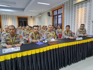 Kabag SDM Polresta Jambi Hadiri Pelatihan Peningkatan Kemampuan Konselor tahun 2024.