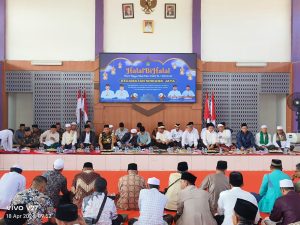Wakapolsek Pasar Kemis Wakili Kapolsek Pasar Kemis Hadiri Undangan Halal Bihalal Dengan Kecamatan Sindang Jaya