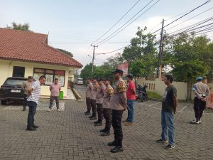 Apel Pagi Polsek Panongan Polresta Tangerang,Sebagai Bentuk Komunikasi Pimpinan Dan Anggota