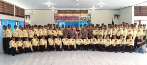 Ratusan Calon Anggota Satpam di Kota Tegal, Ikuti Diksar Kualifikasi Gada Pratama