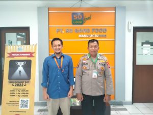 Personil Sat Pamobvi Polresta Tangerang melaksanakan patroli dialogis di kawasan Turbin Cikupa