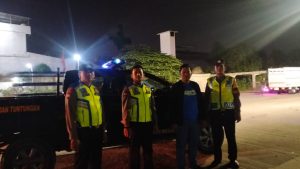 Patroli Malam Polsek Medan Tuntungan Ciptakan Keamanan dan Kondusifitas Wilayah
