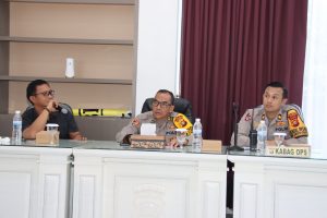 Kabag Ops Polresta Jambi Pimpin Rakor TWG Kesiapan Pengamanan Kegiatan Masyarakat.